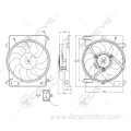 Cheap Car radiator cooling fan for FIAT PUNTO